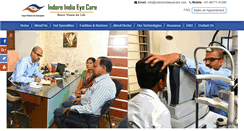 Desktop Screenshot of indoreindiaeyecare.com